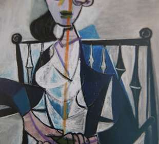 Pablo Picasso 1941 Sitzende Frau