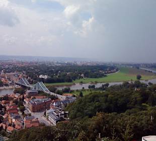 Luisenhöhe Blick auf Blaue Wunder