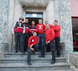 Mannschaft der Wache von Quito