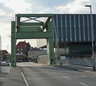 Beim Schleusenpriel von Cuxhaven