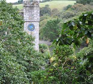 Kleine Kirche in St. Just mit Friedhof