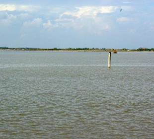 Am Ende von Bibione Yachthafengebiet