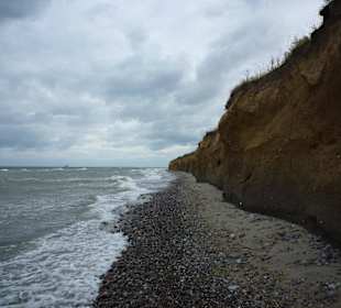 Steilküste nach Heiligendamm