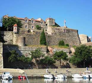 Außenansicht des Château Royal de Collioure