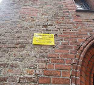 Tablica przy wejściu