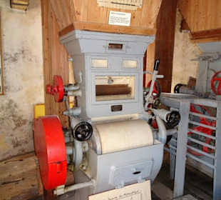 Feinmehlstuhl in der Stiftsmühle