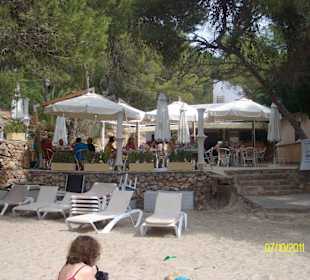 Nettes Restaurant bei der Bucht