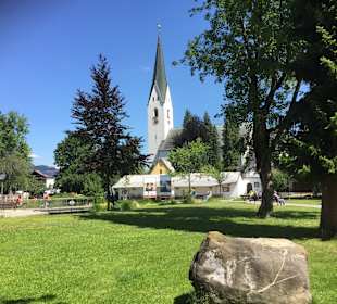 Ein Blick in den sehr schönen Kurpark. 
