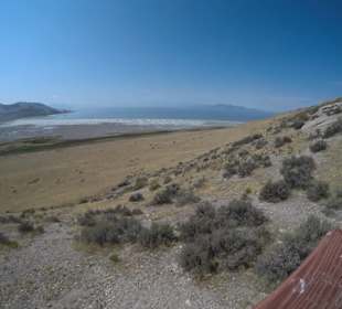 Blick auf Great Salt Lake 