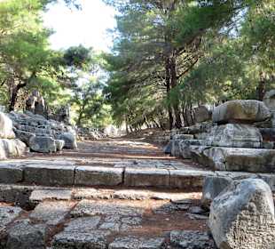 Die antike Hafenstadt Phaselis