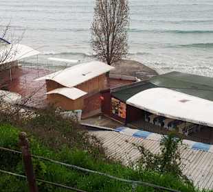 Kleine Strandrestaurants