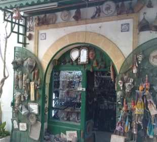 Laden in Mahdias Altstadt