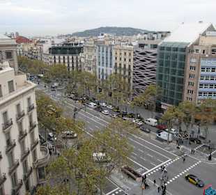 Blich auf den Passeig de Garcia