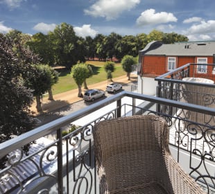 Ausblick zum Balkon Hotel Max am Meer Kühlungsborn