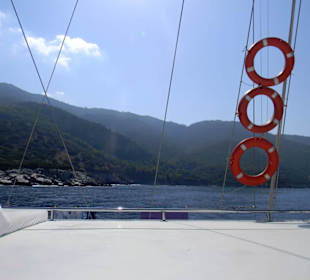 Ausblick von der Yacht