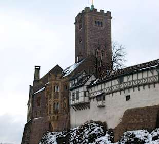 Wartburg im Schnee