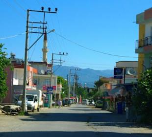 Anfahrt zum Staudamm von Side nach Manavgat