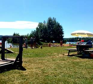 Im Juli bei ü 30 Grad, da geht schon mehr dort ab