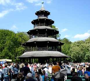 Chinesischer Turm im Englischen Garten