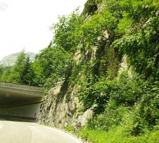 Juli Auffahrt bei Königswetter