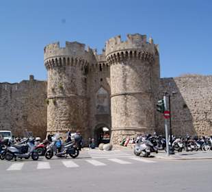 Eingang in die Altstadt von Rhodos