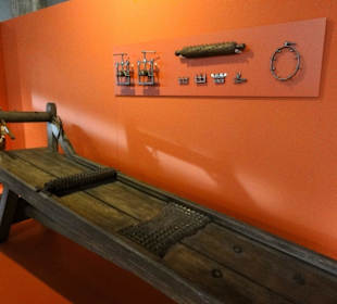 Foltergeräte aus der fürstlichen Zeit