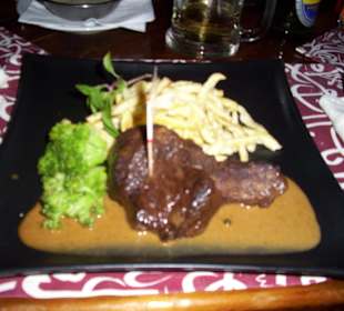 Rindersteak mit Spätzle