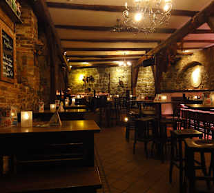 Blick in den historischen Restaurantbereich