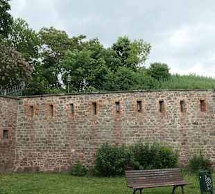 Teil der ehemaligen Befestigung von Magdeburg