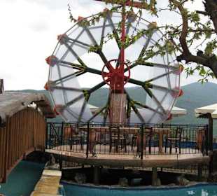 Die Wassermühle vom Cafe - Restaurant