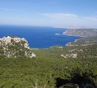 Blick auf Monolithos