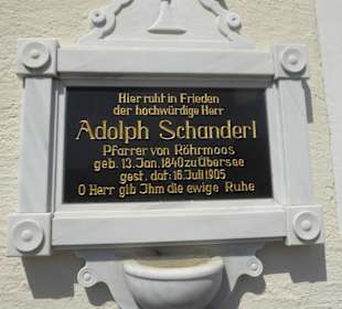 Wanderweg Mariabrunn-Röhrmoos