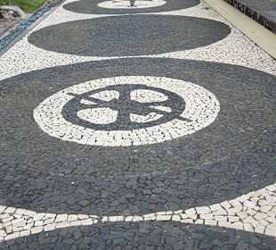 Schöne Strandpromenade 