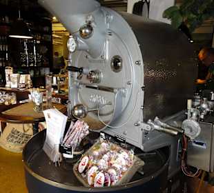 Impressionen aus dem Verkaufsraum der Rösterei