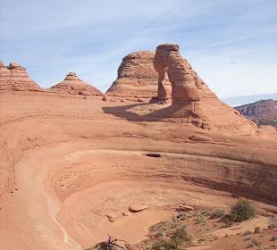 Delicate Arch mit Kessel
