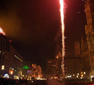 Silvester am Marienplatz