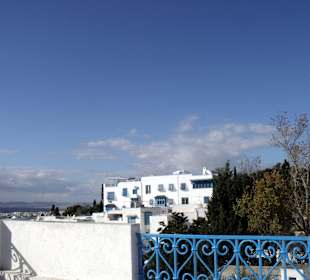 Blick vom Advokatenhaus auf Tunis