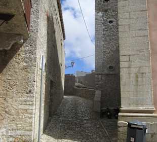 Jedna z uliczek w Erice