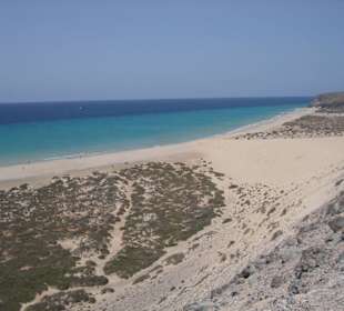 Strand der Playa Barca