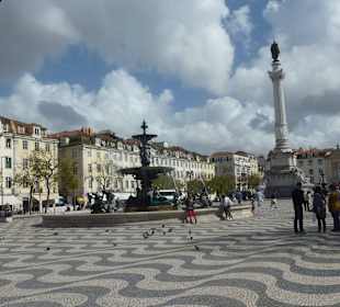 Blick über den Rossio