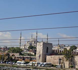Blick auf Blaue Moschee