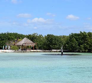 Lagune ein paar Hotels weiter