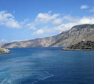 Anfahrt auf Panormitis