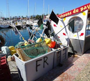 Impressionen aus dem Yachthafen von Saint-Cyprien