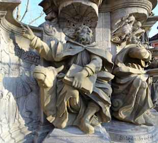 Die Kreuzigungsgruppe auf der Oberen Brücke