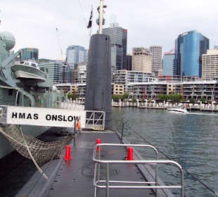 Deckaufnahme der HMAS Onslow