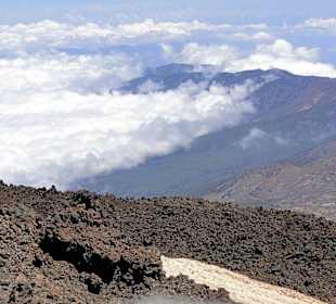 Na szczycie El teide