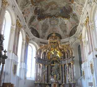 Bei der sehenswerten Augustinerkirche in Mainz
