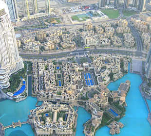 Blick von der Aussichtsplattform nach unten