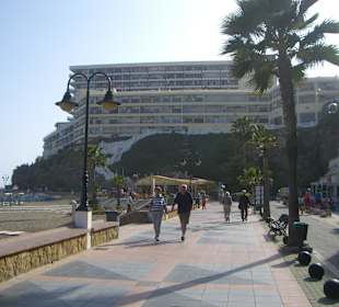 Übergang zur Fußgängerzone am Berg